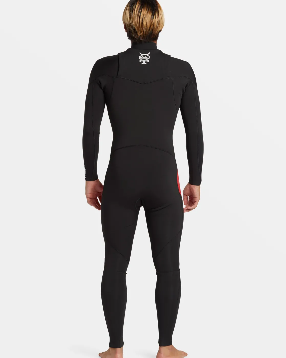Quiksilver Wetsuits>4/3mm Mercury Chest Zip GBS Wetsuit HIGHRISKRED