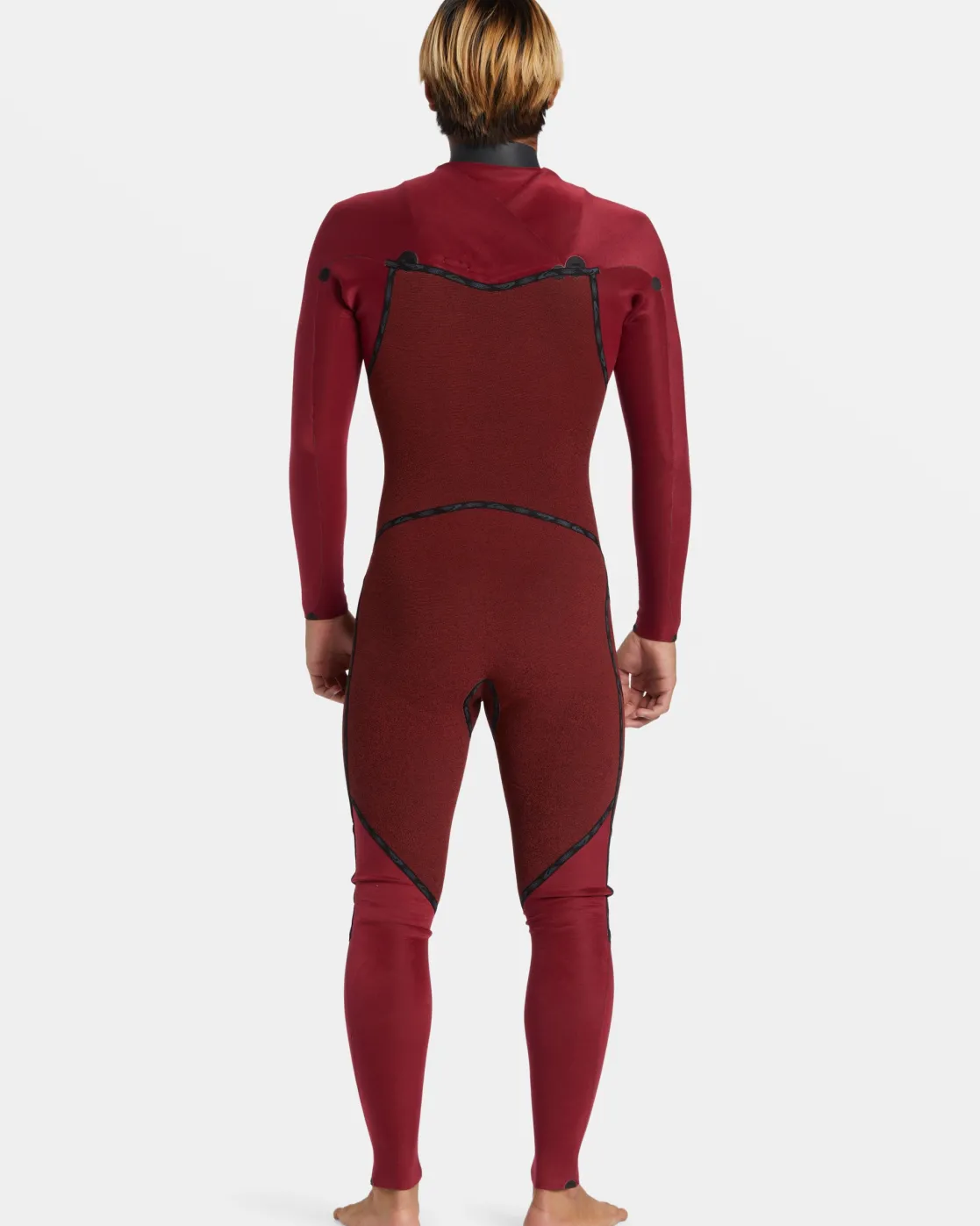 Quiksilver Wetsuits>4/3mm Mercury Chest Zip GBS Wetsuit HIGHRISKRED