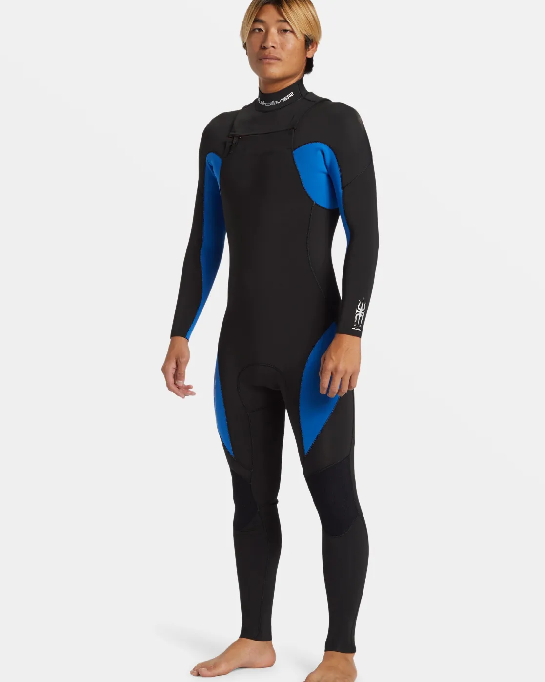 Quiksilver Wetsuits>4/3mm Mercury Chest Zip GBS Wetsuit OLYMPIANBLUE
