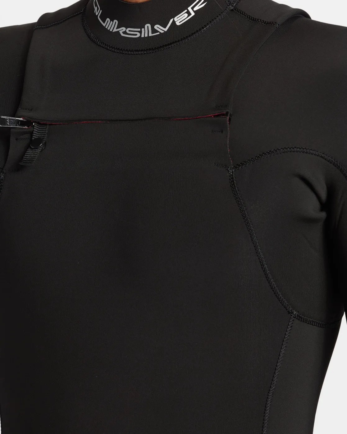 Quiksilver Wetsuits>2/2mm Mercury Chest Zip Long Sleeve Springsuit HIGHRISKRED