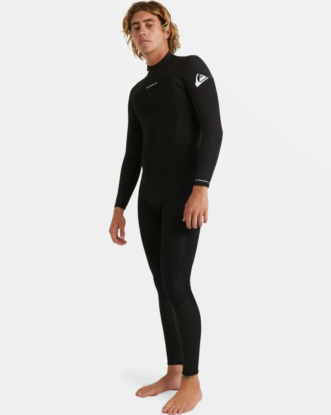 Quiksilver Wetsuits>3/2mm Prologue Back Zip Wetsuit BLACK