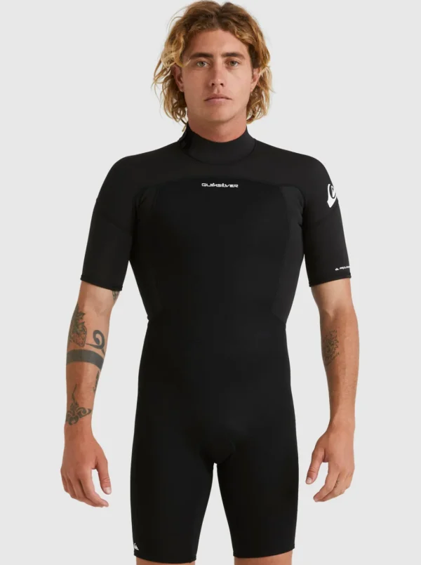 Quiksilver Wetsuits>2/2mm Prologue Short Sleeve Spring Suit BLACK