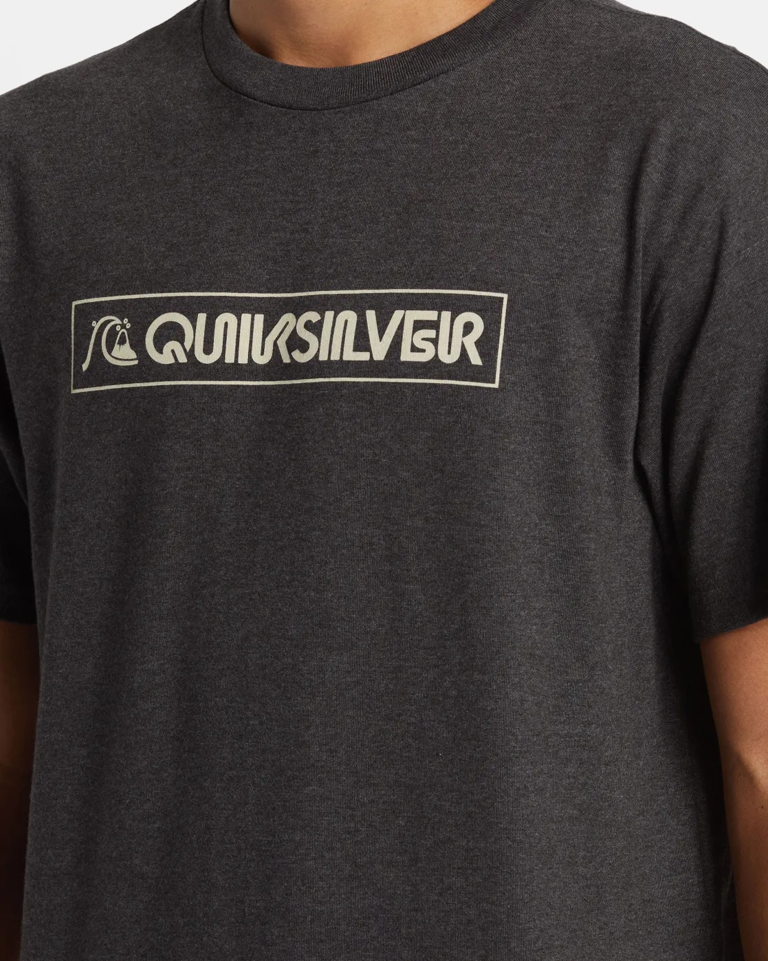 Quiksilver Tees>Modern Clicker T-Shirt CHARCOALHEATHER