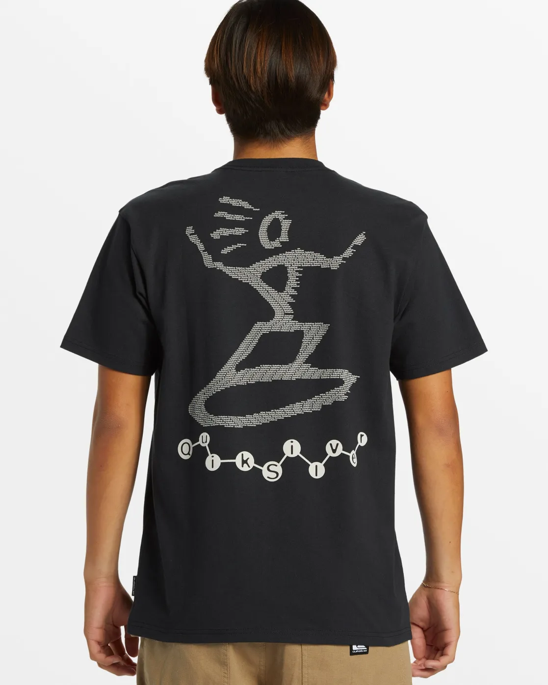 Quiksilver Tees>Modern Petro Moe T-Shirt BLACK