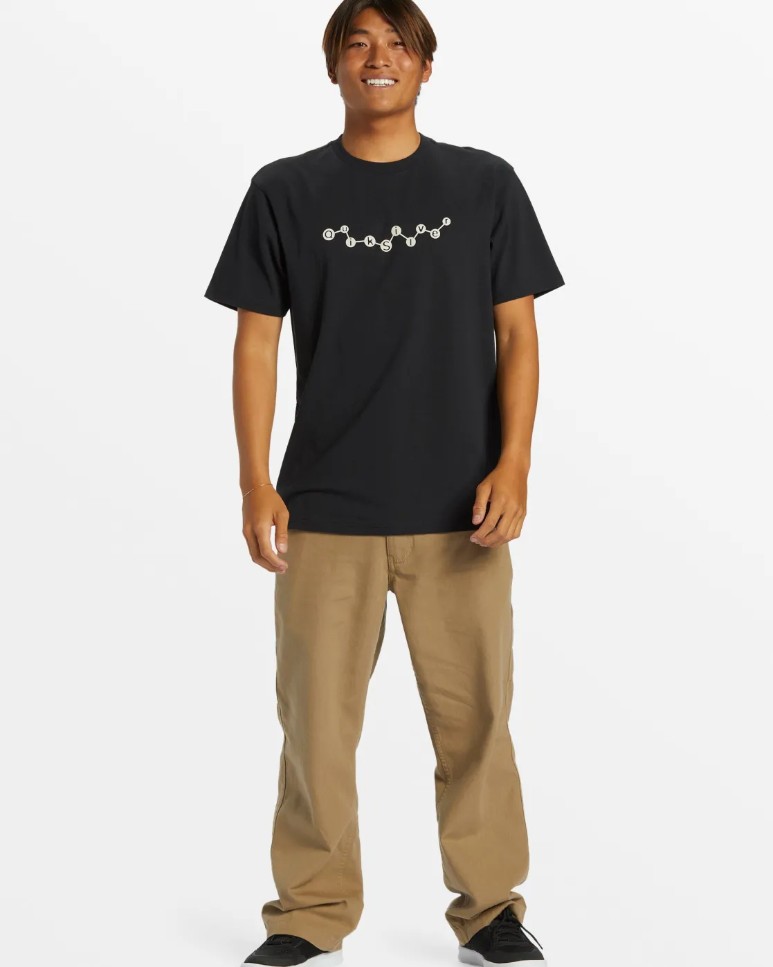 Quiksilver Tees>Modern Petro Moe T-Shirt BLACK