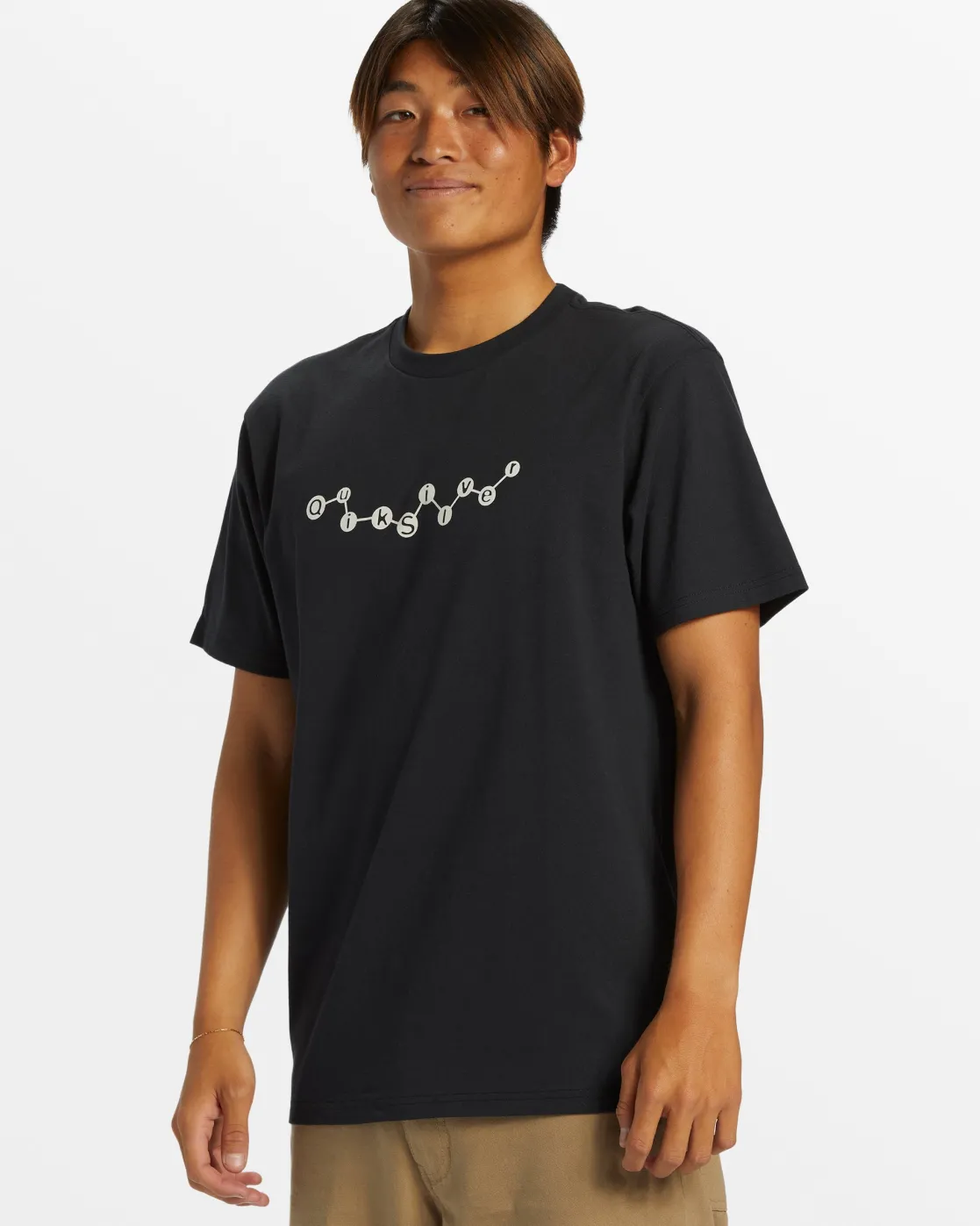 Quiksilver Tees>Modern Petro Moe T-Shirt BLACK