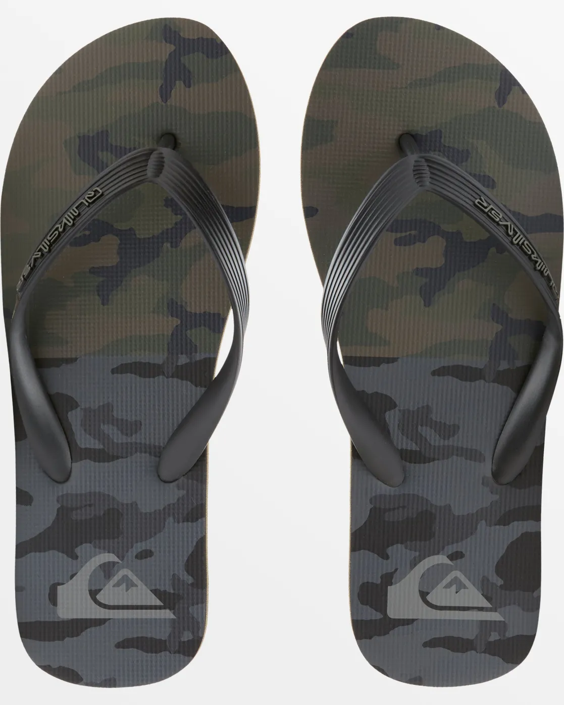 Quiksilver Sandals>Molokai Art II Sandals BLACK/BROWN/BLACK