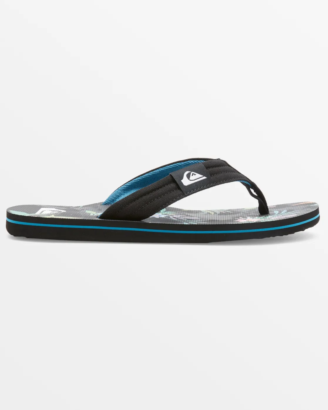 Quiksilver Sandals>Molokai Layback Sandals BLACK/BLUE/GREEN