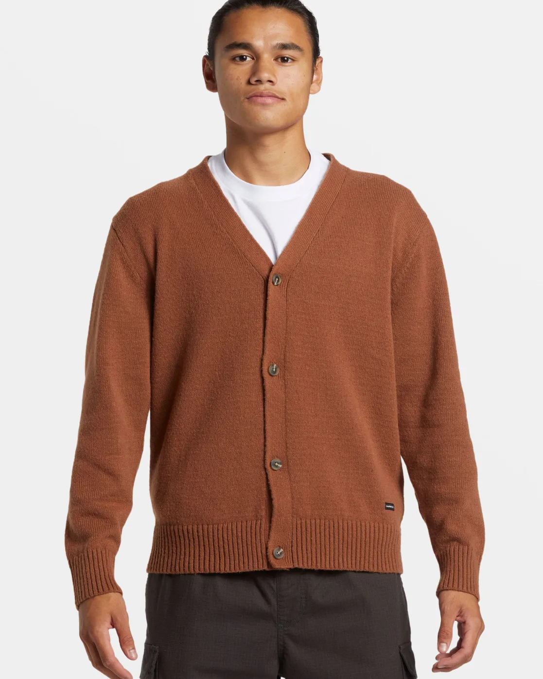 Quiksilver Sweatshirts & Hoodies | Under $100>Monty Cardigan Sweater RAWHIDE