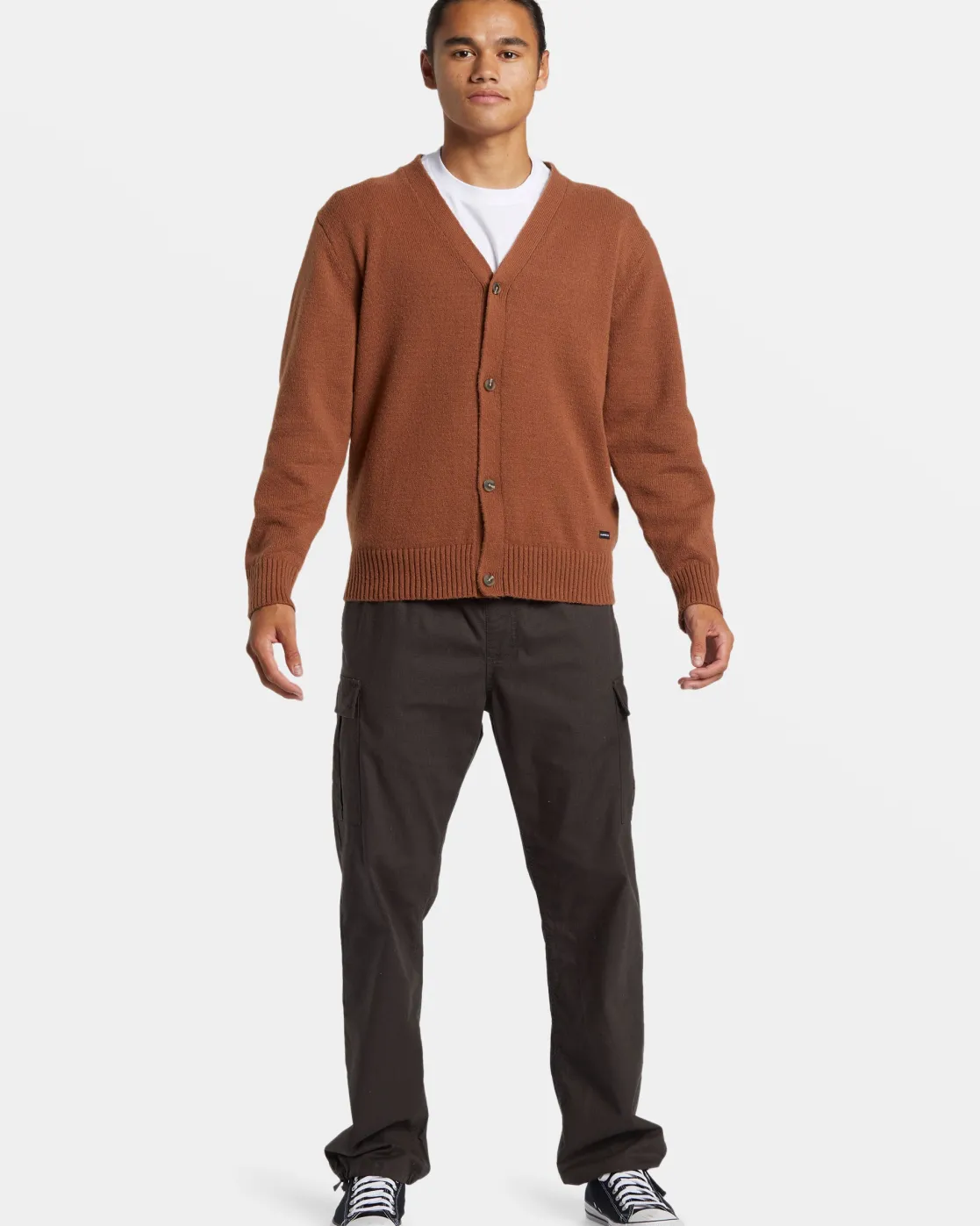 Quiksilver Sweatshirts & Hoodies | Under $100>Monty Cardigan Sweater RAWHIDE