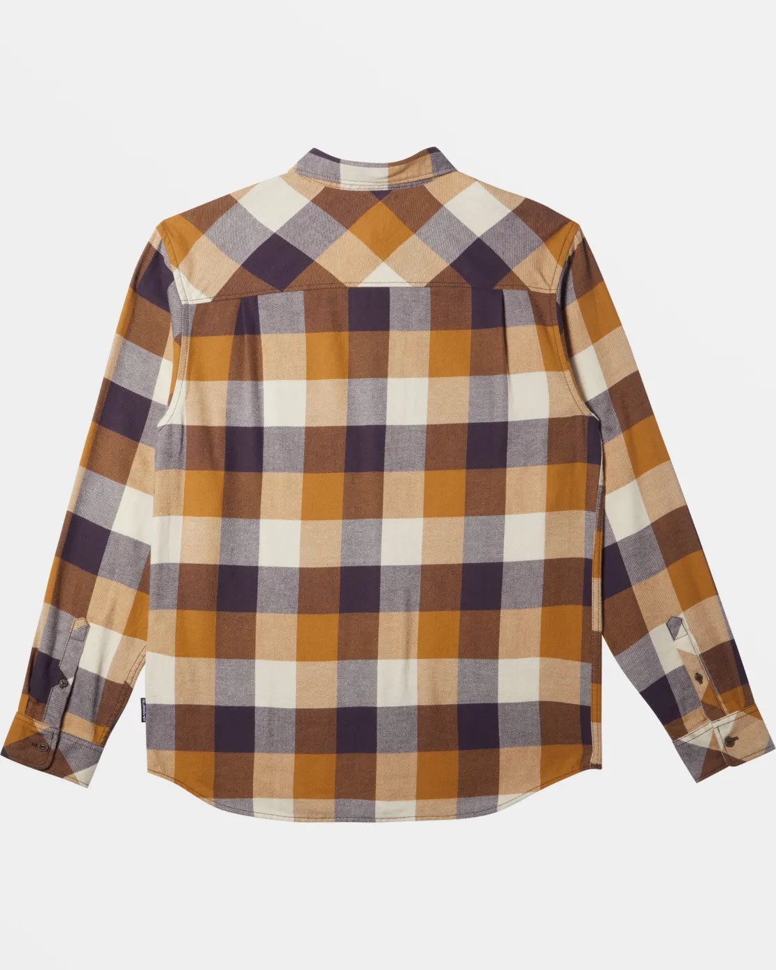 Quiksilver Shirts & Polos | Under $100>Motherfly Long Sleeve Flannel BONEBROWNMOTHERFLYFLANNEL
