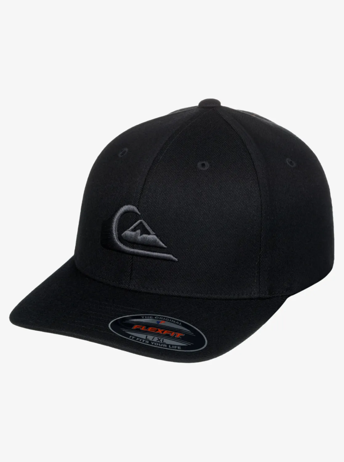 Quiksilver Hats | Under $50>Mountain And Wave Flexfit Hat BLACK/BLACK