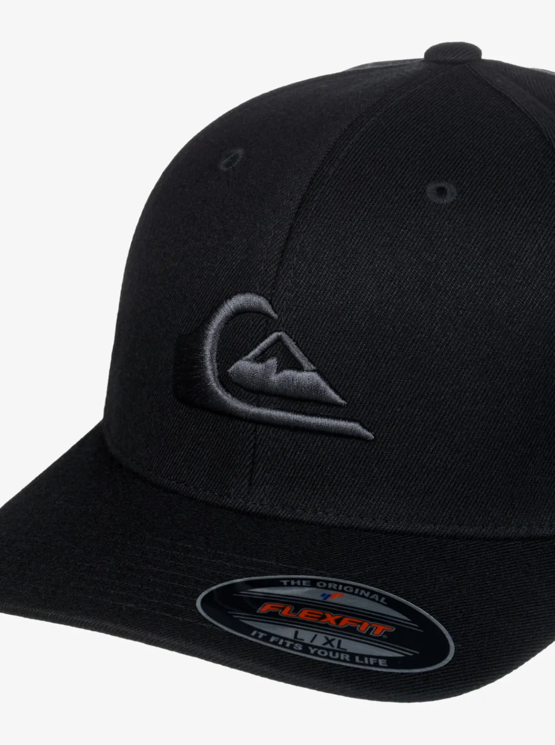 Quiksilver Hats | Under $50>Mountain And Wave Flexfit Hat BLACK/BLACK