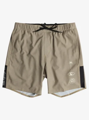 Quiksilver Shorts & Amphibians>Omni 17" Training Shorts TIMBERWOLF