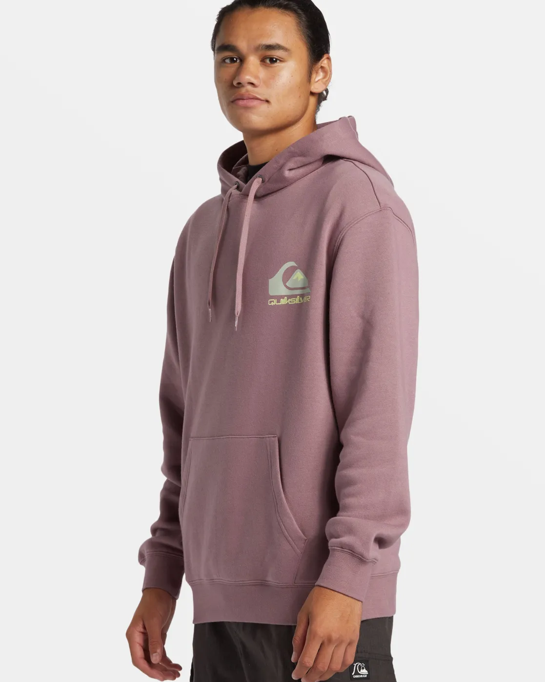 Quiksilver Sweatshirts & Hoodies | Under $100>Omni Logo Hoodie GRAPESHAKE