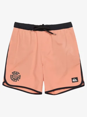 Quiksilver Shorts & Amphibians>Omni Scallop 17" Amphibian Boardshorts CANYONCLAY