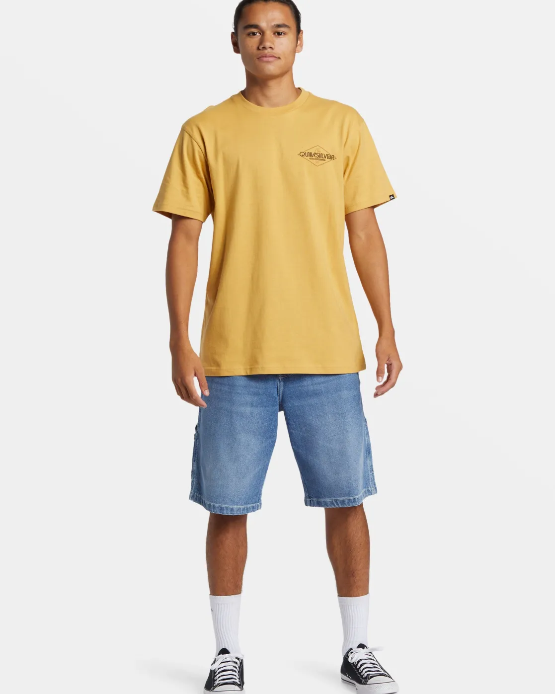 Quiksilver Tees>Omni Sign T-Shirt FALLLEAF
