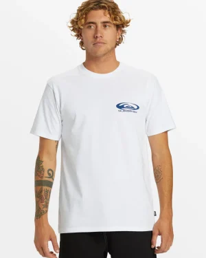 Quiksilver Tees>Orbital Oversized T-Shirt - WHITE