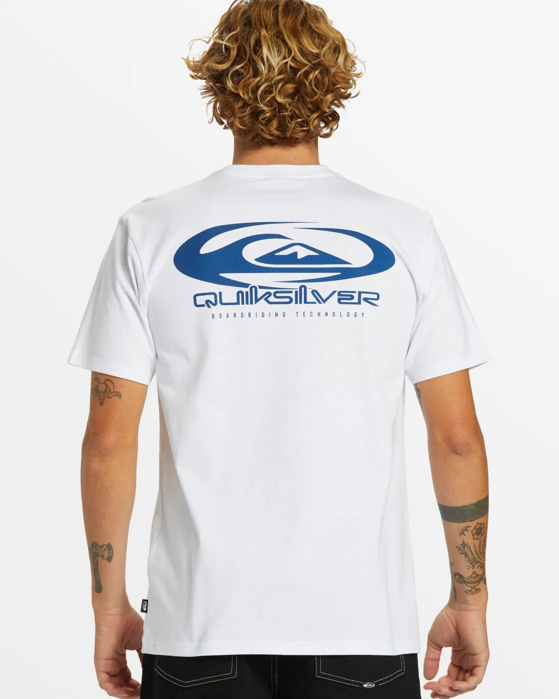 Quiksilver Tees>Orbital Oversized T-Shirt - WHITE