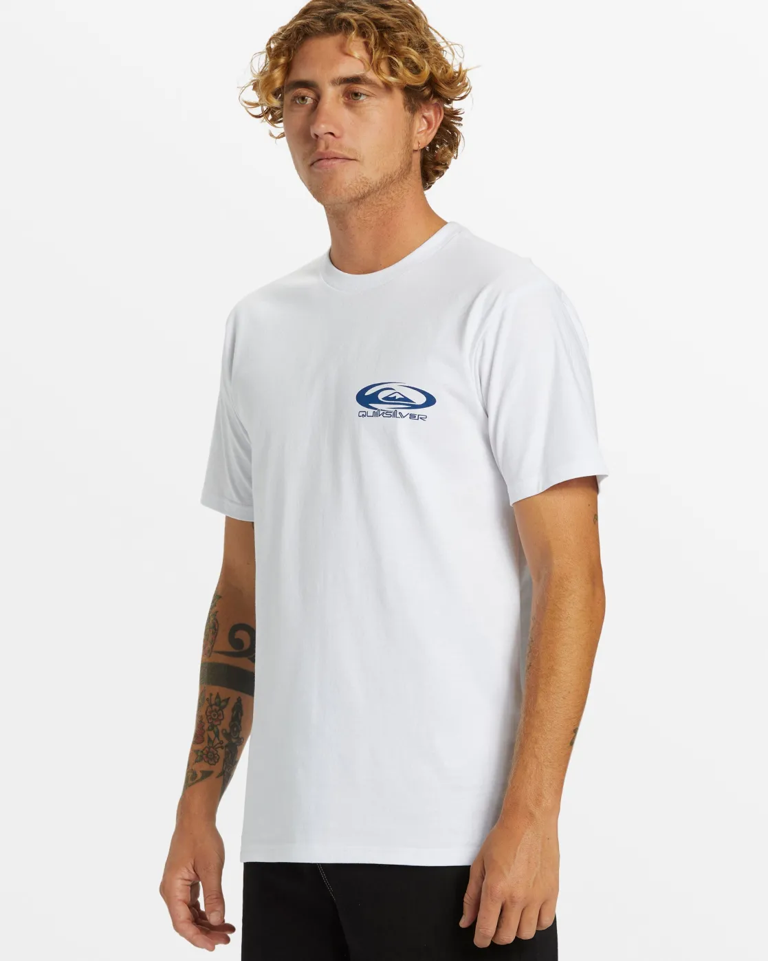 Quiksilver Tees>Orbital Oversized T-Shirt - WHITE