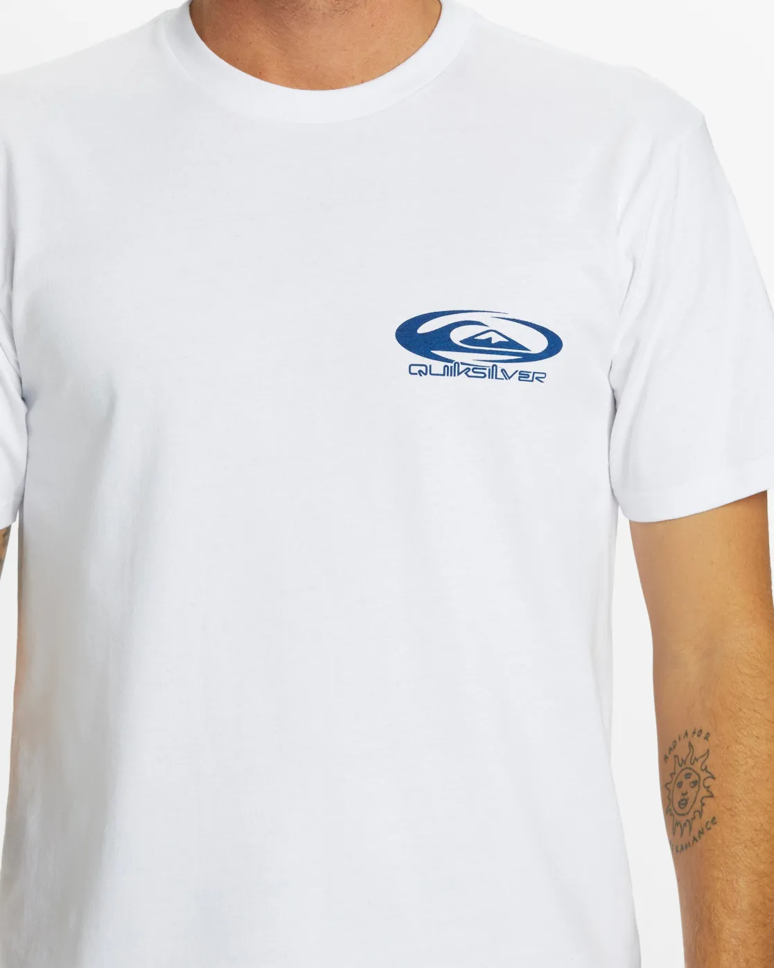 Quiksilver Tees>Orbital Oversized T-Shirt - WHITE