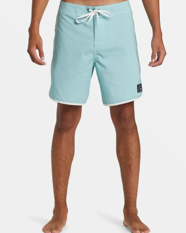 Quiksilver Boardshorts | Boardshorts>Original Scallop 18" Boardshorts AQUIFER