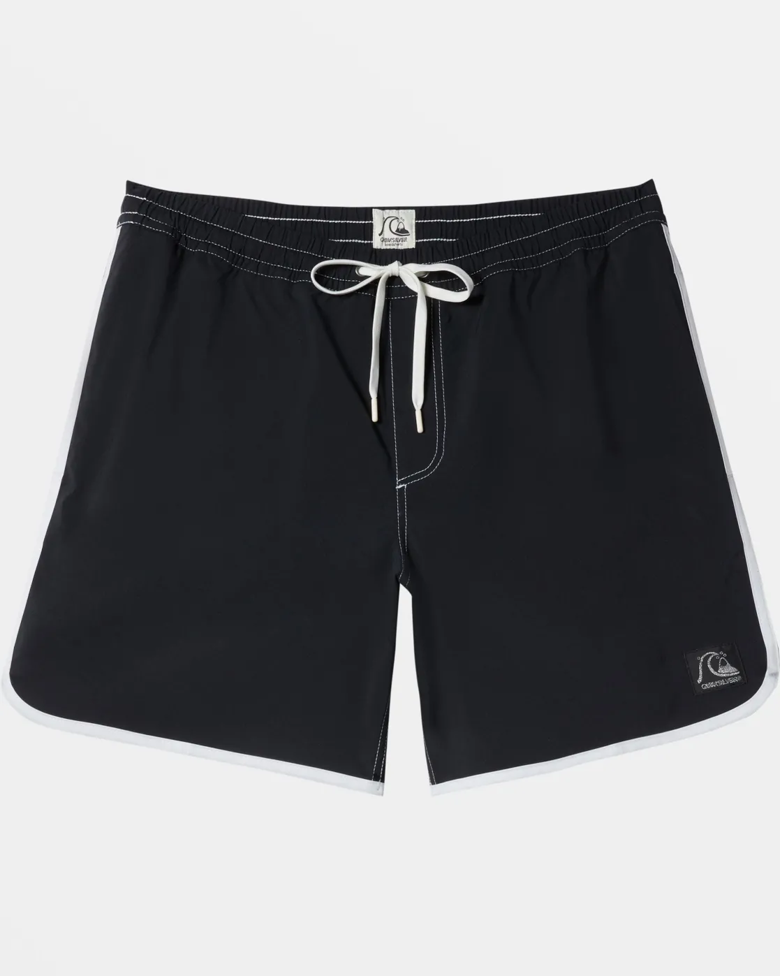 Quiksilver Boardshorts | Boardshorts>Original Scallop 17" Swim Trunks BLACK