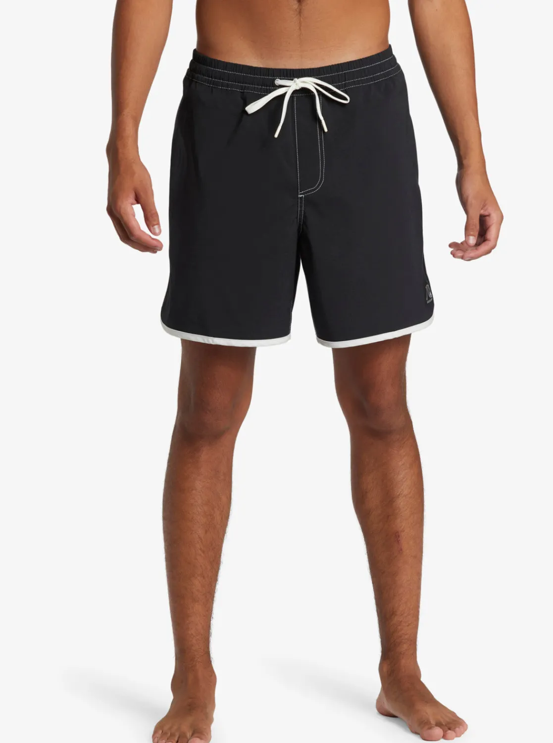 Quiksilver Boardshorts | Boardshorts>Original Scallop 17" Swim Trunks BLACK