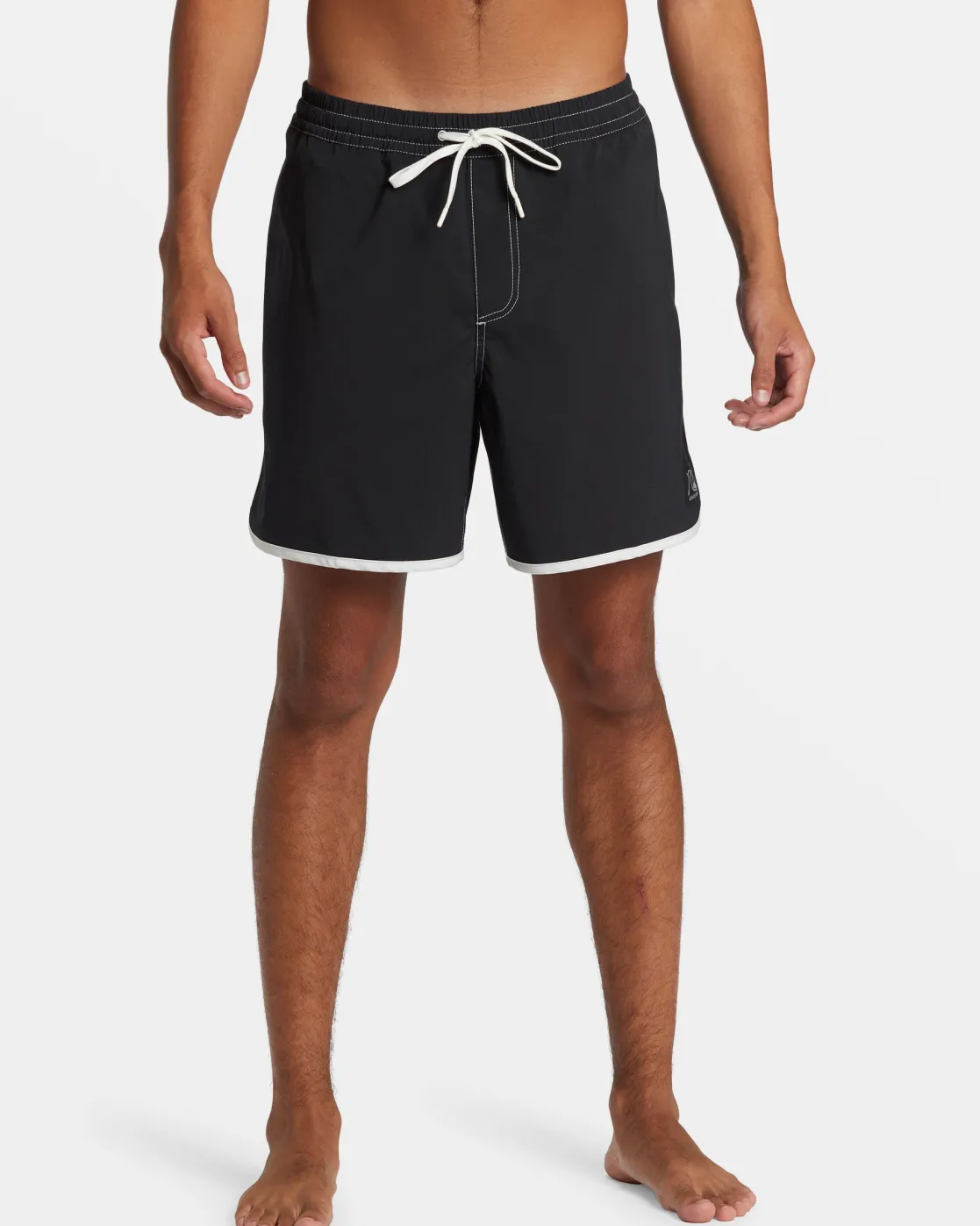 Quiksilver Boardshorts | Boardshorts>Original Scallop 17" Swim Trunks BLACK