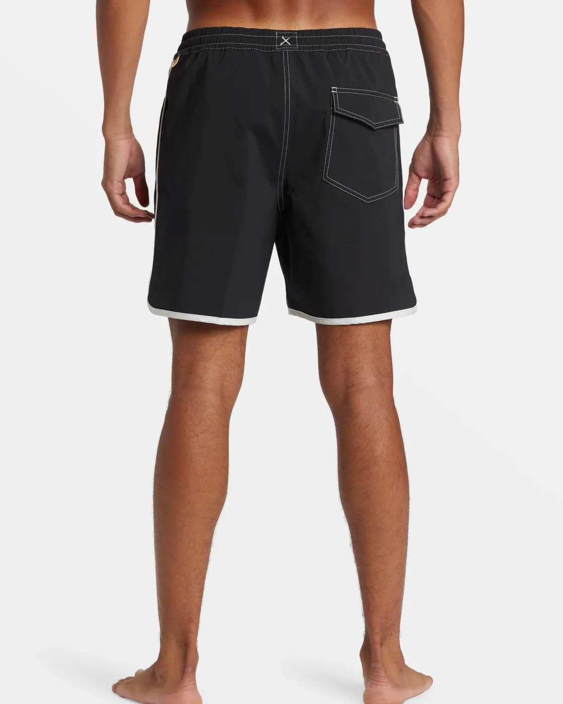 Quiksilver Boardshorts | Boardshorts>Original Scallop 17" Swim Trunks BLACK