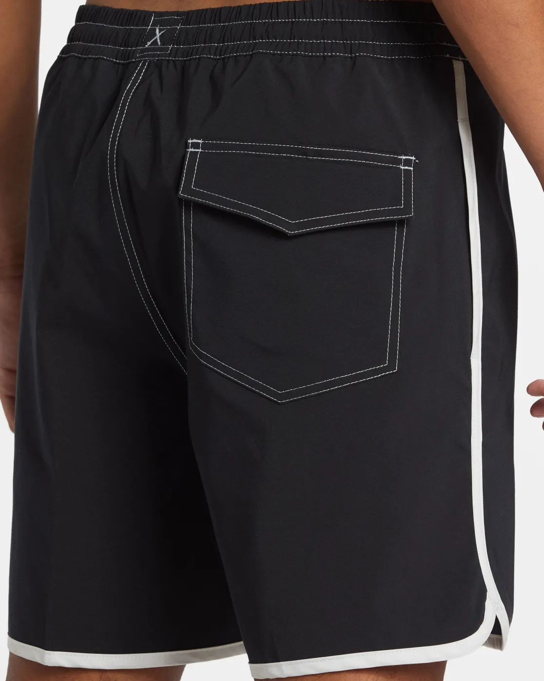 Quiksilver Boardshorts | Boardshorts>Original Scallop 17" Swim Trunks BLACK