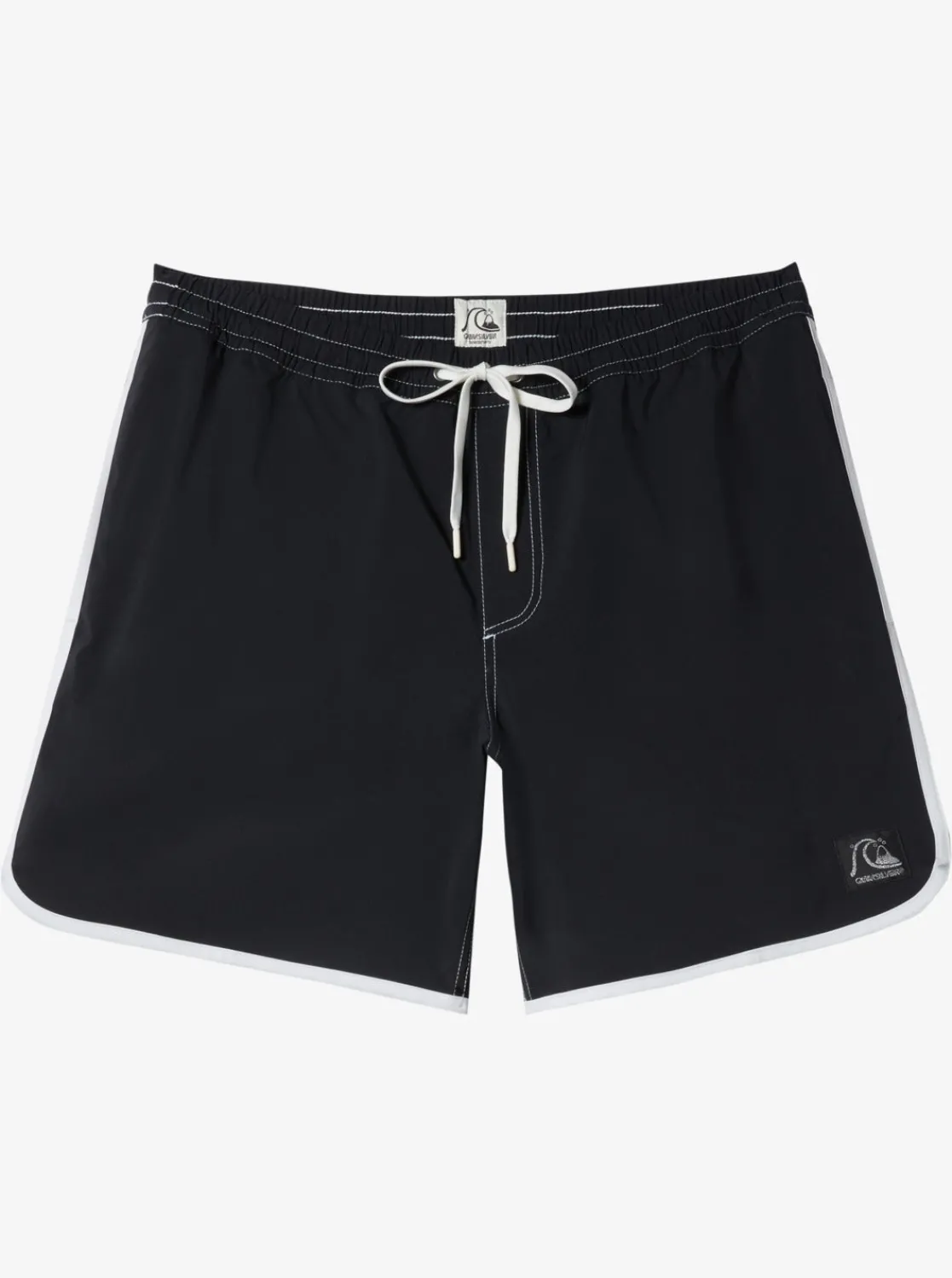Quiksilver Boardshorts | Boardshorts>Original Scallop 17" Swim Trunks BLACK