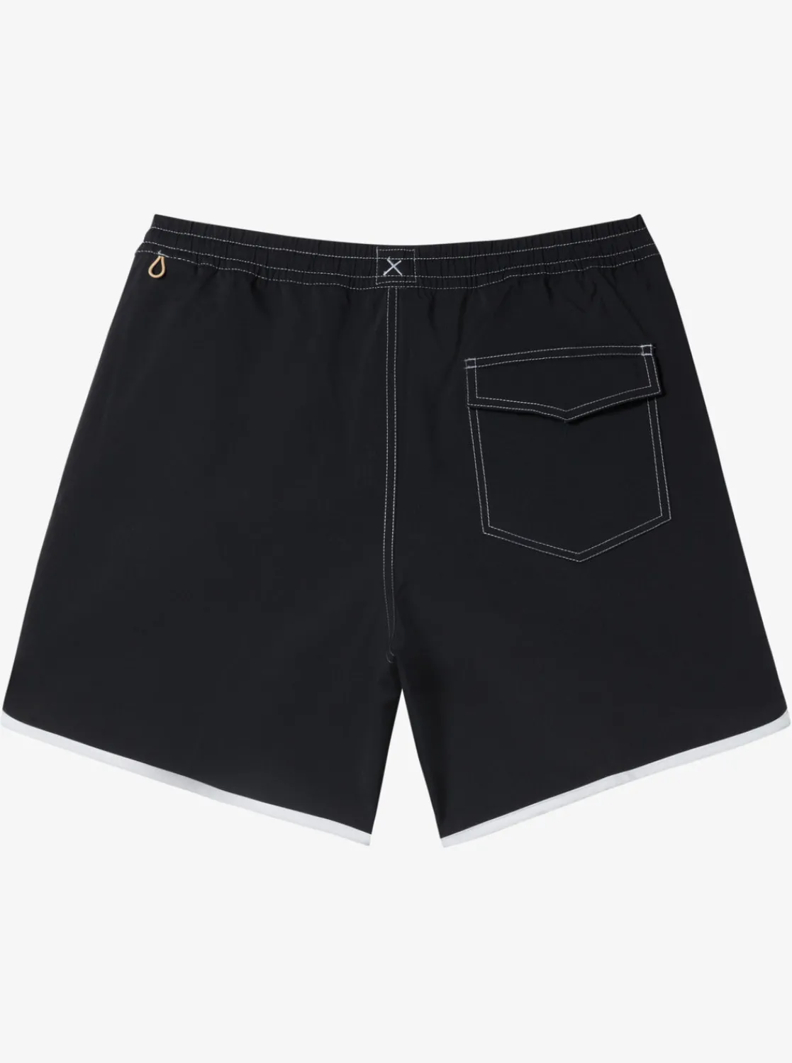 Quiksilver Boardshorts | Boardshorts>Original Scallop 17" Swim Trunks BLACK