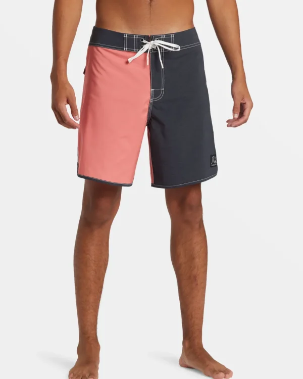 Quiksilver Boardshorts | Boardshorts>Original Scallop Jester 18" Boardshorts BLACK
