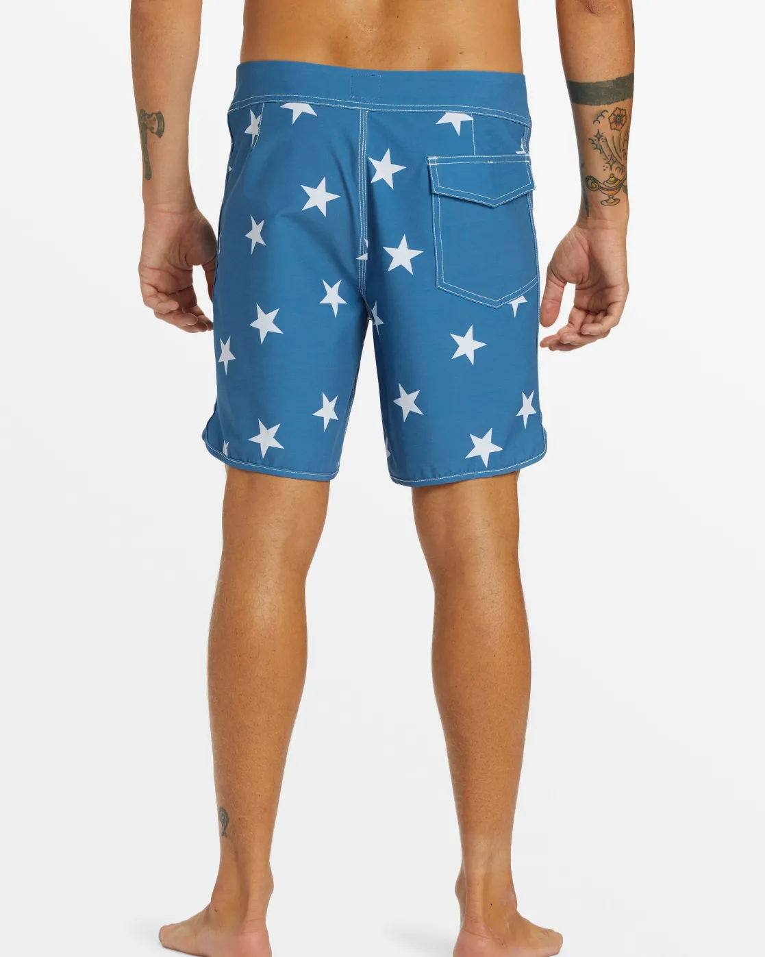 Quiksilver Boardshorts | Boardshorts>Original Scallop Jester 18" Boardshorts STARSAPPHIRE
