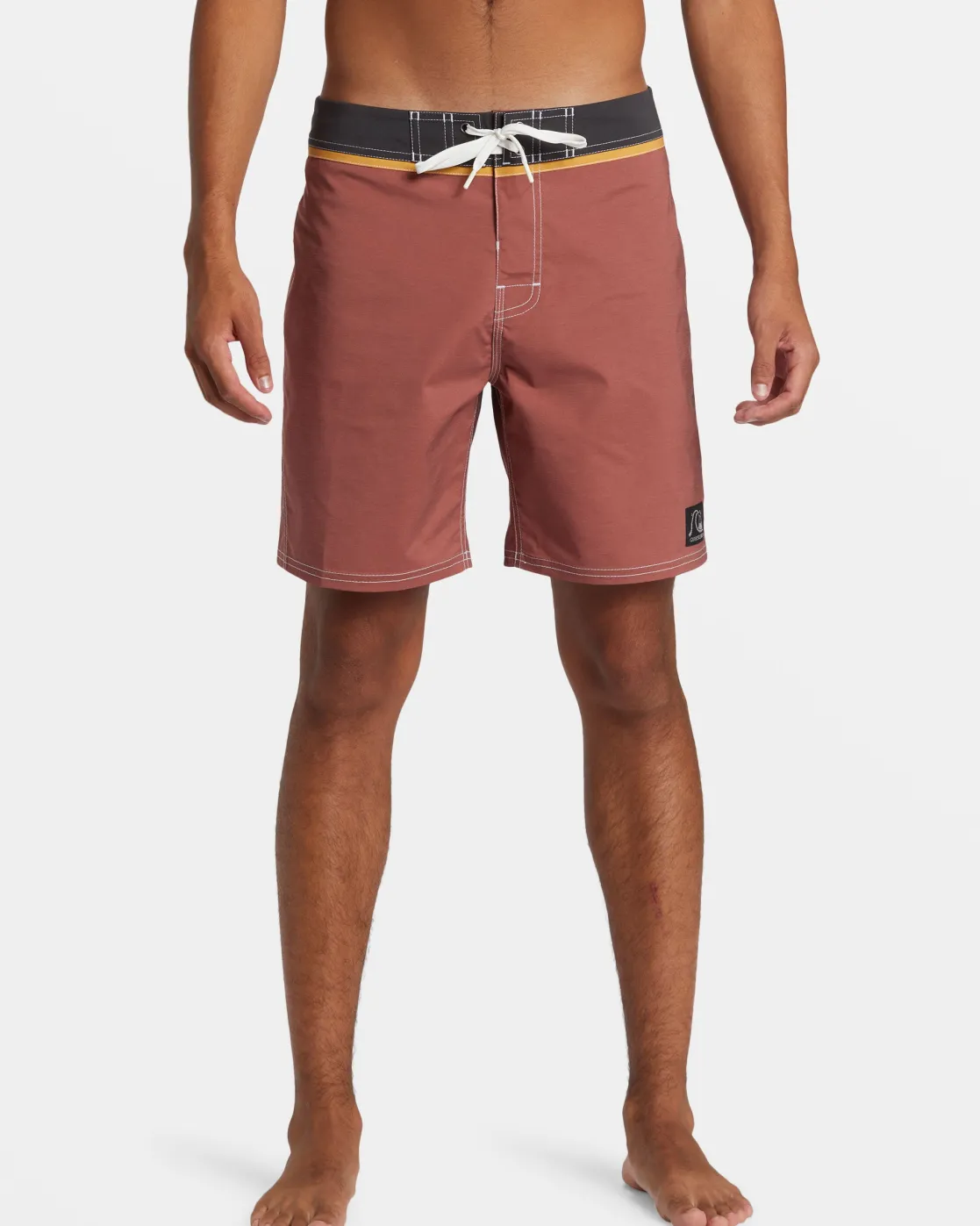 Quiksilver Boardshorts | Boardshorts>Original Straight Leg Solid 18" Boardshorts HENNA