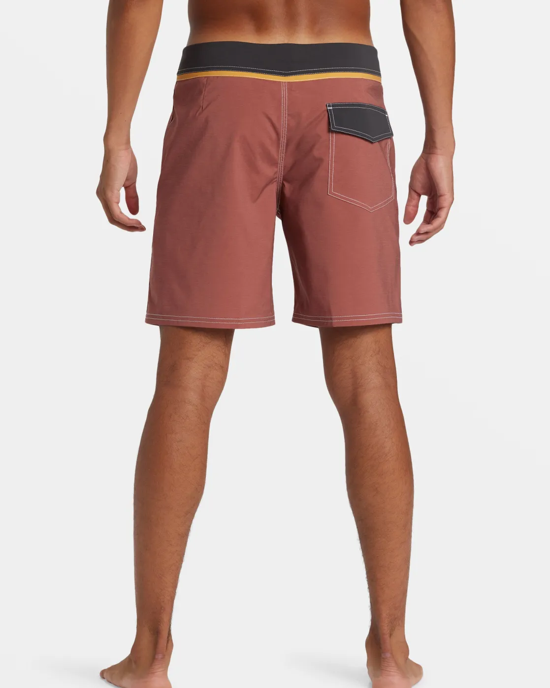 Quiksilver Boardshorts | Boardshorts>Original Straight Leg Solid 18" Boardshorts HENNA