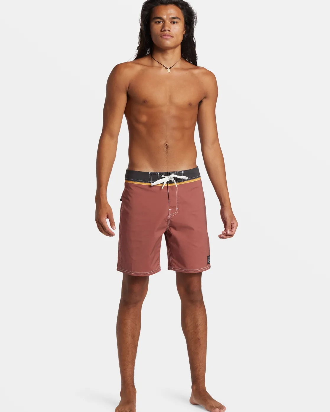Quiksilver Boardshorts | Boardshorts>Original Straight Leg Solid 18" Boardshorts HENNA
