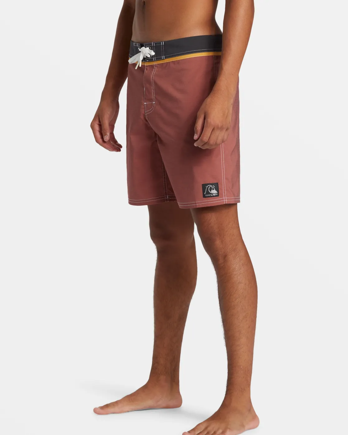 Quiksilver Boardshorts | Boardshorts>Original Straight Leg Solid 18" Boardshorts HENNA