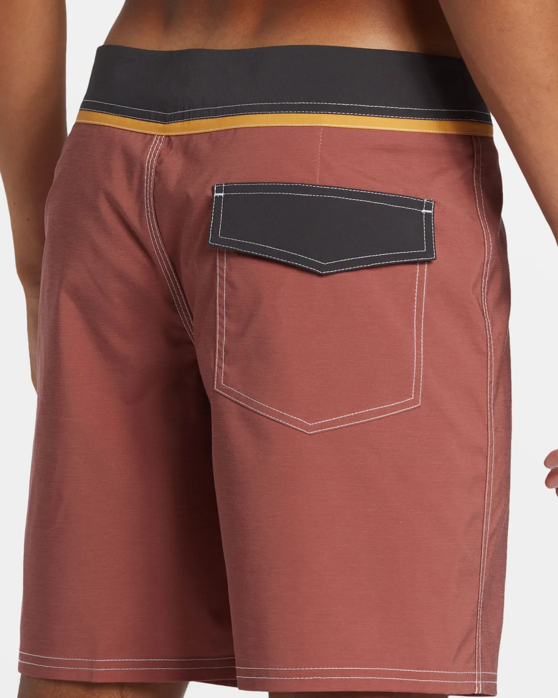 Quiksilver Boardshorts | Boardshorts>Original Straight Leg Solid 18" Boardshorts HENNA