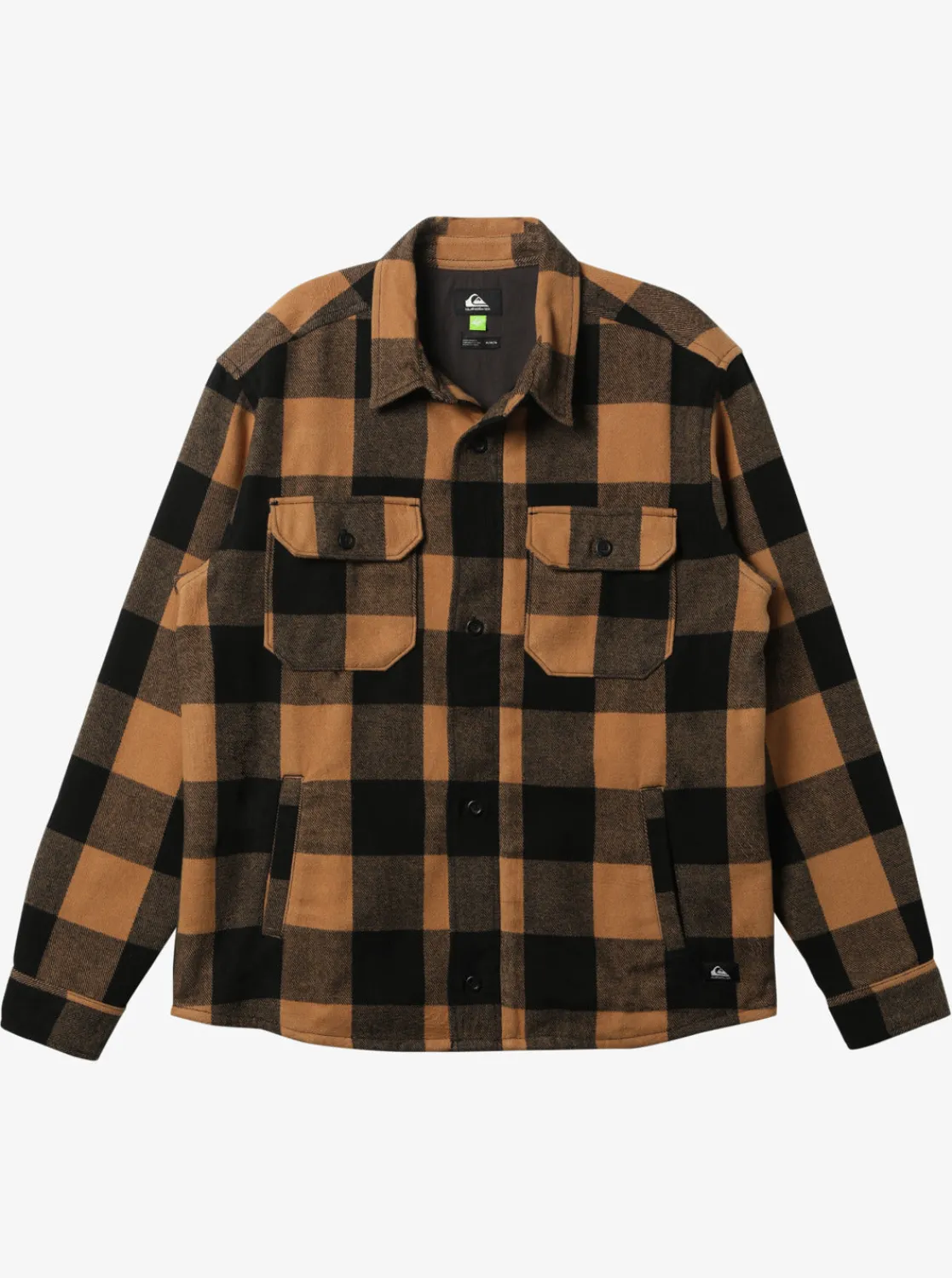 Quiksilver Jackets>Pickston Jacket BONEBROWNPICKSTON