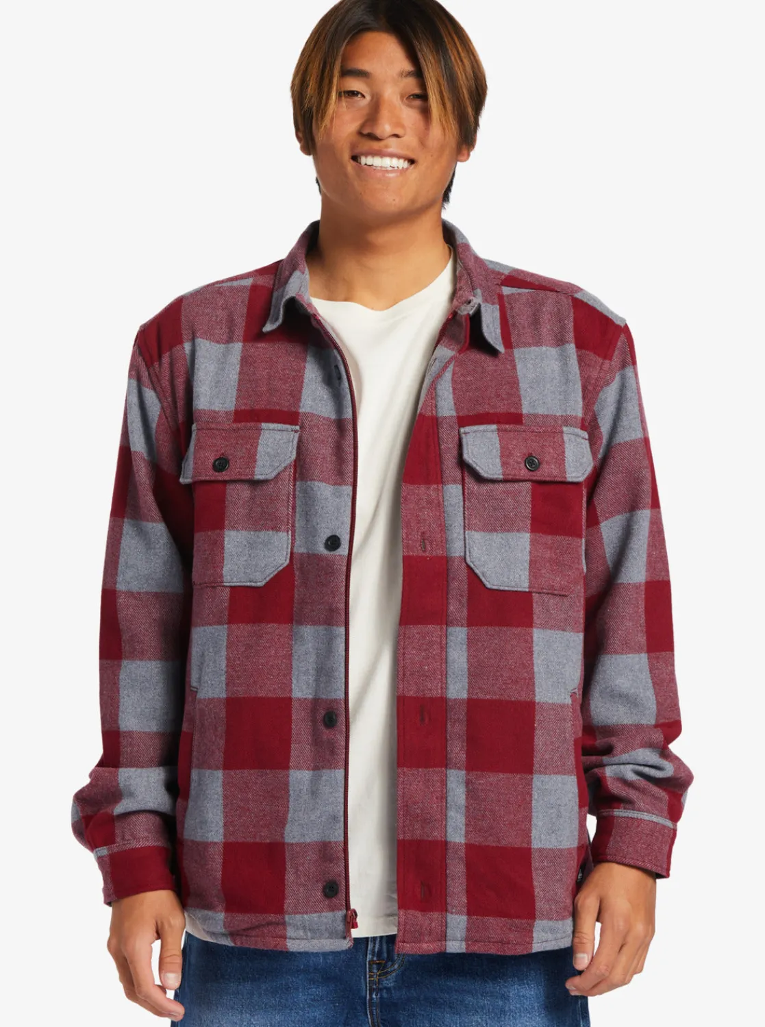 Quiksilver Jackets>Pickston Jacket POMEGRANATEPICKSTON