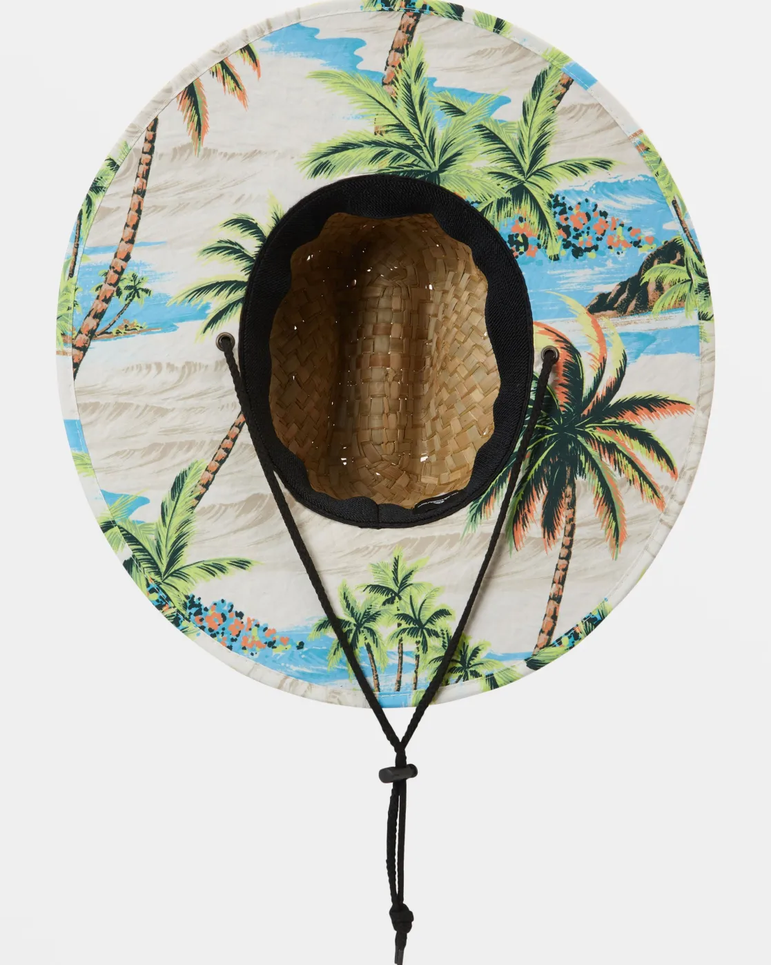 Quiksilver Hats>Pierside Print Sun Hat BLACK/BLACK