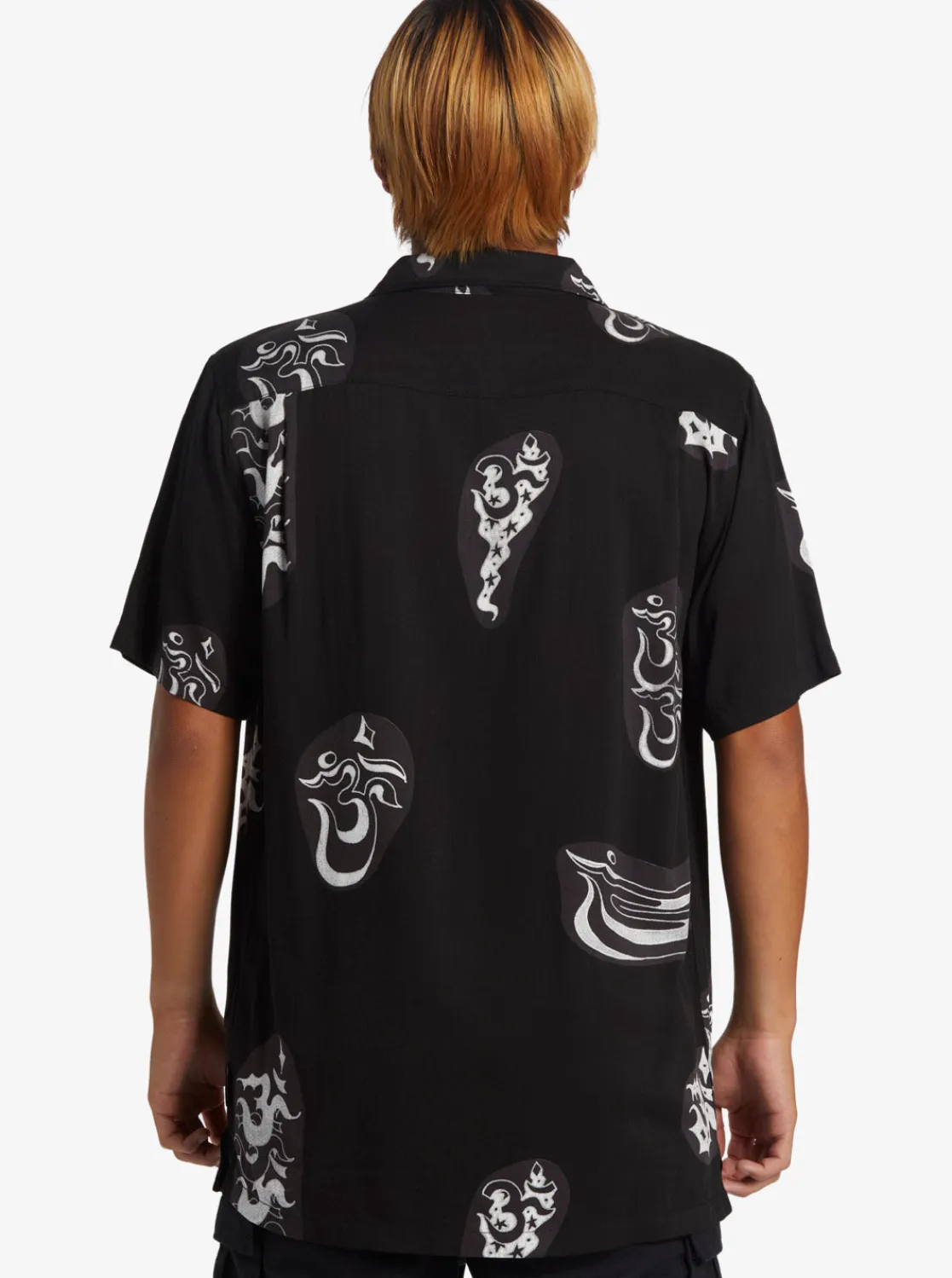 Quiksilver Shirts & Polos>Pool Party Casual Short Sleeve Shirt BLACKAOPBESTMIXSS