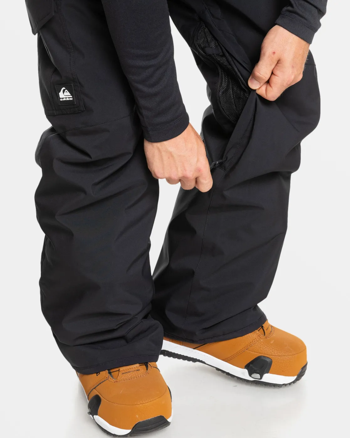 Quiksilver Snow Pants>Porter Insulated Snow Pants TRUEBLACK