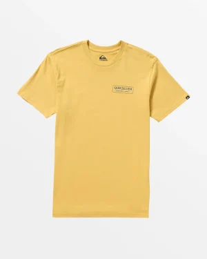 Quiksilver Tees>Quik Sign T-Shirt OCHRE