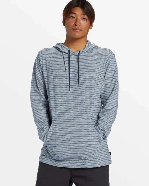 Quiksilver Sweatshirts & Hoodies>Ramblas Hoodie Crew Neck Top RAMBLASHOODIEDARKNAVY
