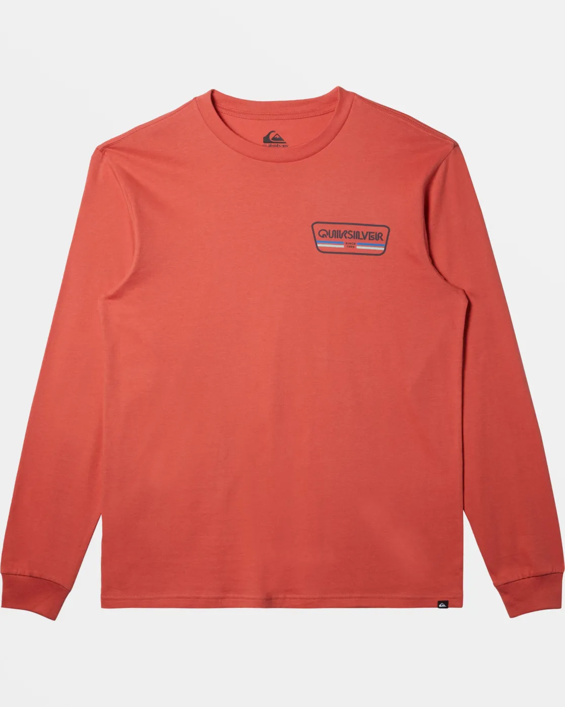 Quiksilver Tees>Range Life Long Sleeve T-Shirt SPICEDCORAL