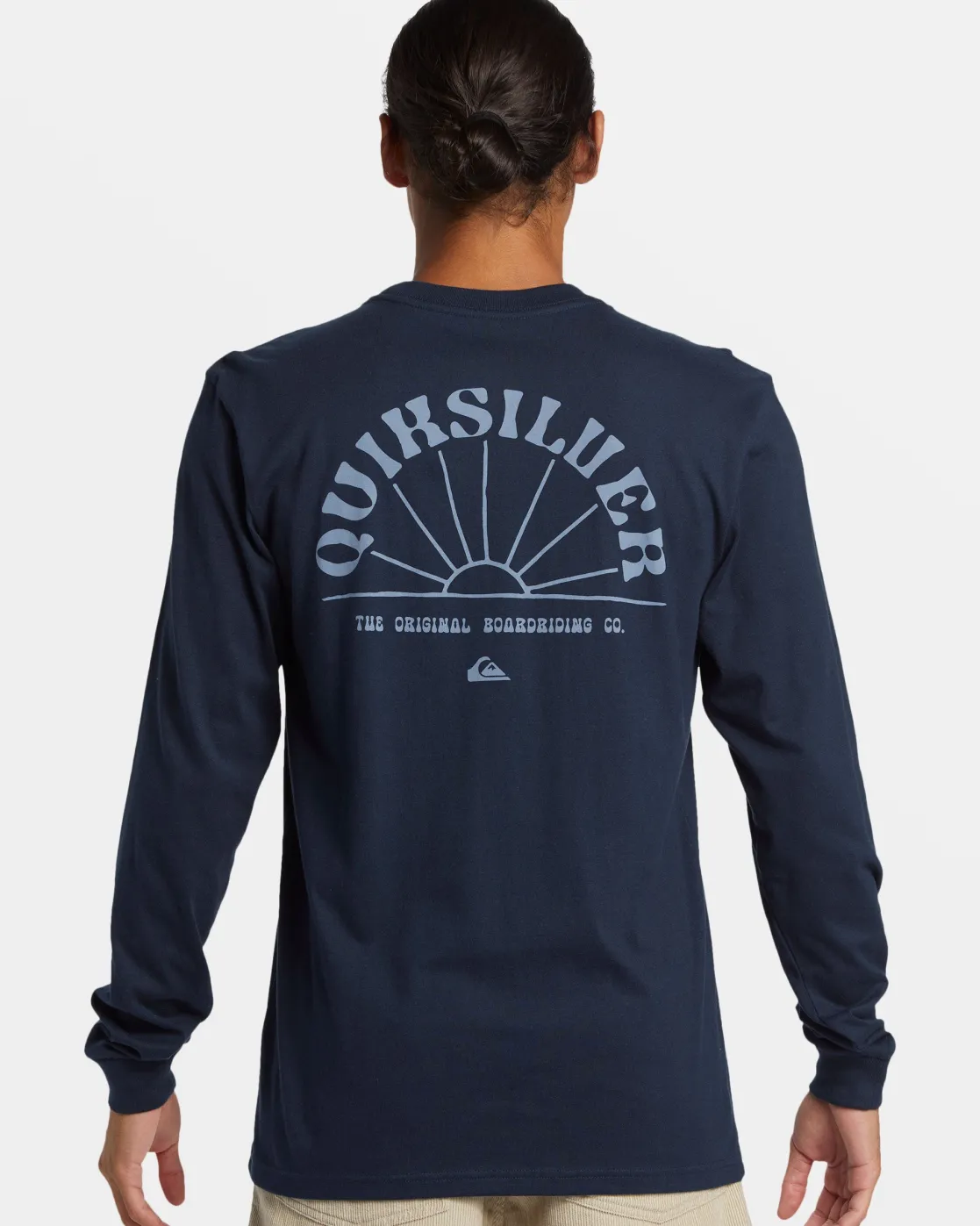 Quiksilver Tees>Rays For Days Long Sleeve T-Shirt DARKNAVY