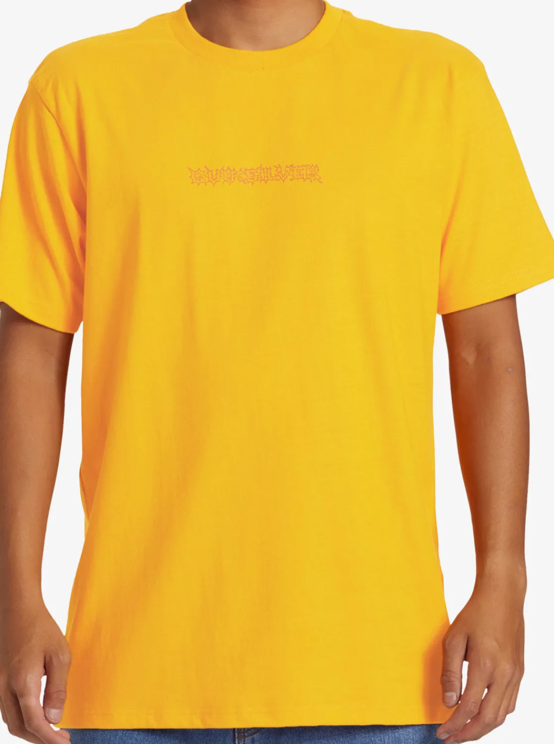 Quiksilver Tees>Razor Short Sleeve Saturn T-Shirt RADIANTYELLOW
